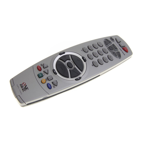 Programmer une télécommande TV universelle One for All 7120 