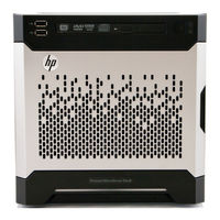 Hp ProLiant MicroServer Gen8 Benutzerhandbuch