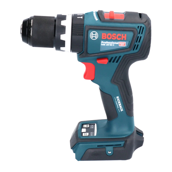 Bosch Professional GSB 18V-90 C Originalbetriebsanleitung