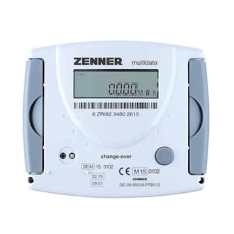Zenner multidata Montageanleitung