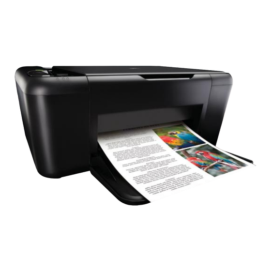 HP Deskjet F2400 Handbuch