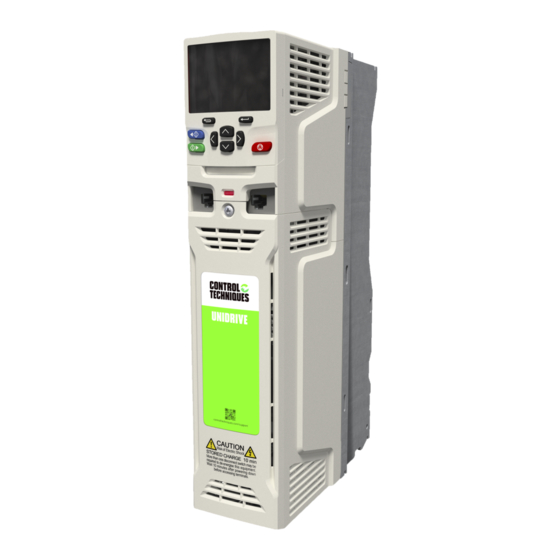 Nidec Unidrive HS70 Installationshandbuch