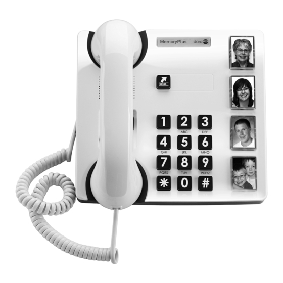 Doro MemoryPlus 319ph Handbuch