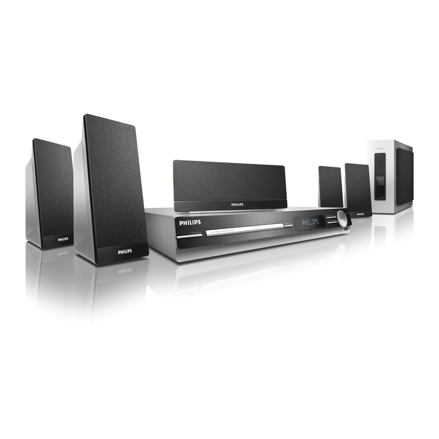Philips HTS3154 Schnellstartanleitung