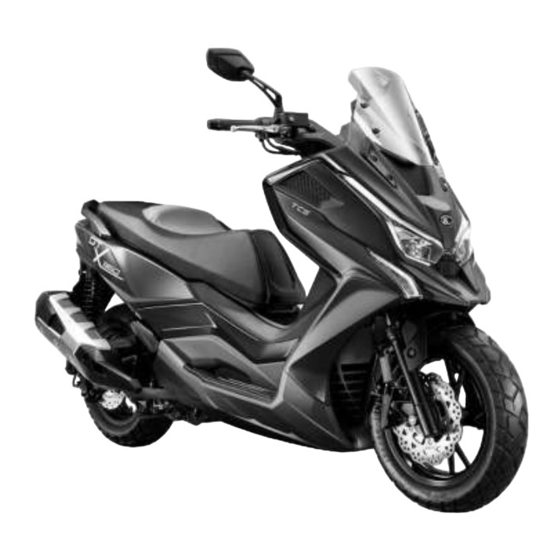 KYMCO DTX 360 TCS Bedienerhandbuch