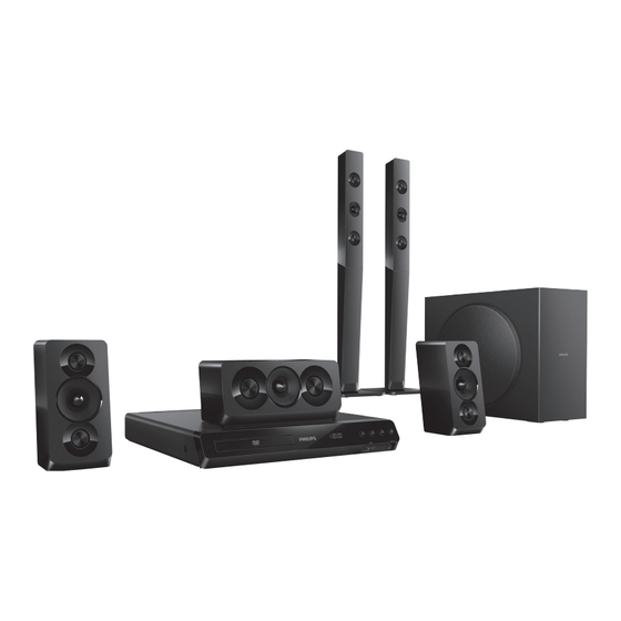 Philips HTD5540 Schnellstartanleitung