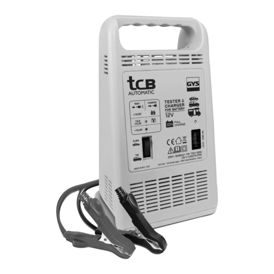 GYS TCB 60 Betriebsanleitung