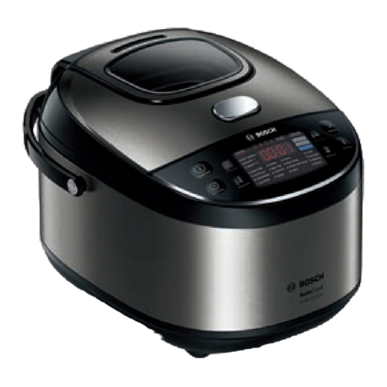 Bosch MUC2 Serie Gebrauchsanleitung