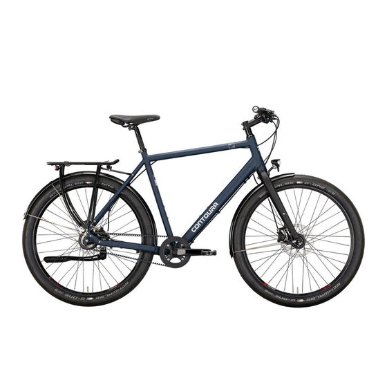 Contoura TREKKINGRAD Bedienungsanleitung