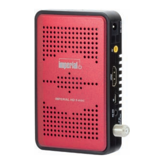 Imperial hD 5 mini Bedienungsanleitung
