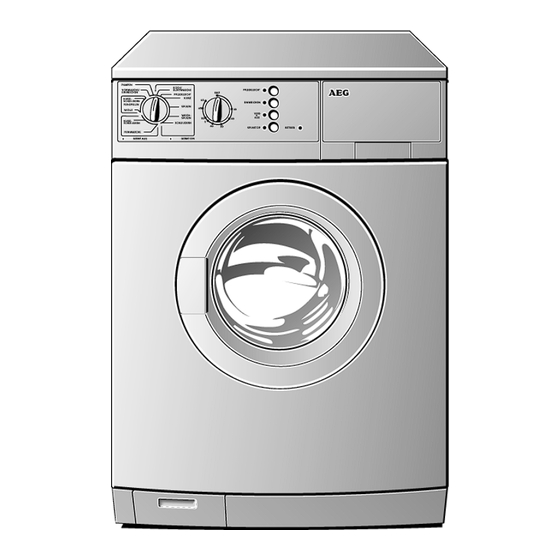 AEG Lavamat W 1009 Gebrauchsanweisung