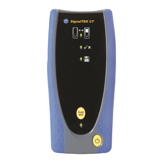IDEAL INDUSTRIES SignalTEK CT Bedienungsanleitung