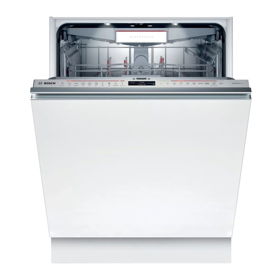 Bosch SMV8ZCX07E Gebrauchsanleitung