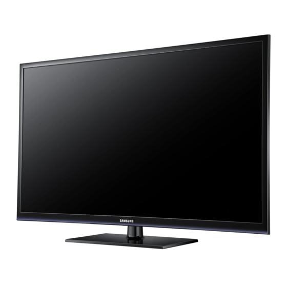 Samsung PS51E538 Benutzerhandbuch