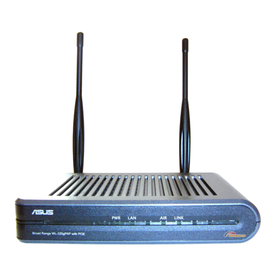 Asus WL-320gP Schnellstarthilfe