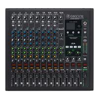 Mackie Onyx8 Schnellstartanleitung