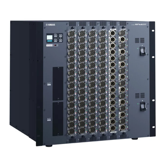 Yamaha RIVAGE PM10 Bedienungsanleitung