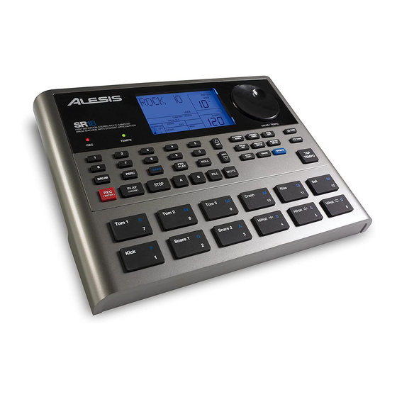 Alesis sr18 Bedienungsanleitung