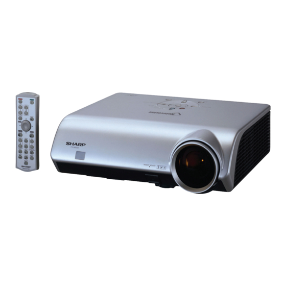 Sharp PG-MB60X Anleitung
