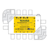 TechniSat TechniSwitch 5/8 mini Montageanleitung