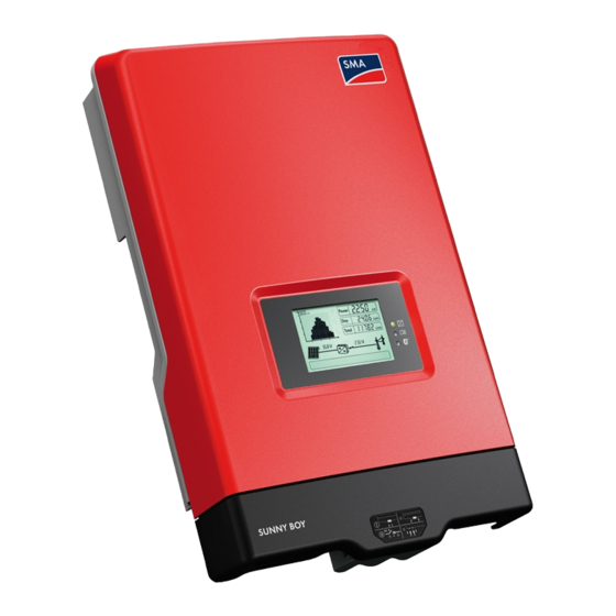 SMA SUNNY BOY series Technische Beschreibung