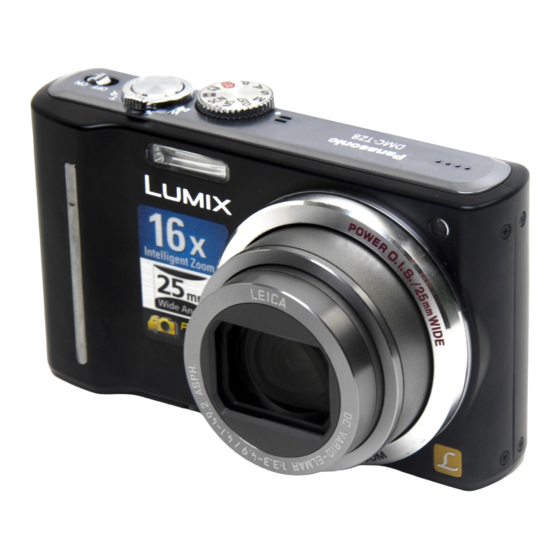 Panasonic DMC-TZ8 Lumix Bedienungsanleitung