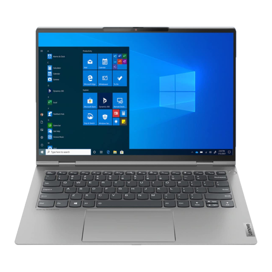 Lenovo ThinkBook 14p Gen 2 Benutzerhandbuch