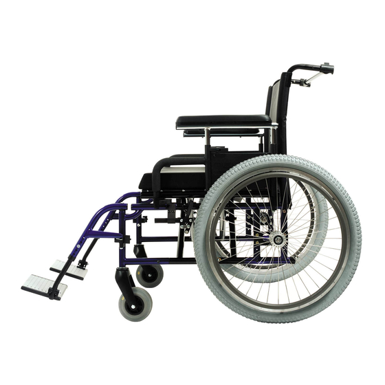 Quickie M6 XXL-Plus Bedienungsanleitung