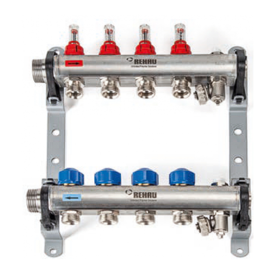 Rehau RAUTHERM SPEED HKV-D Bedienungsanleitung