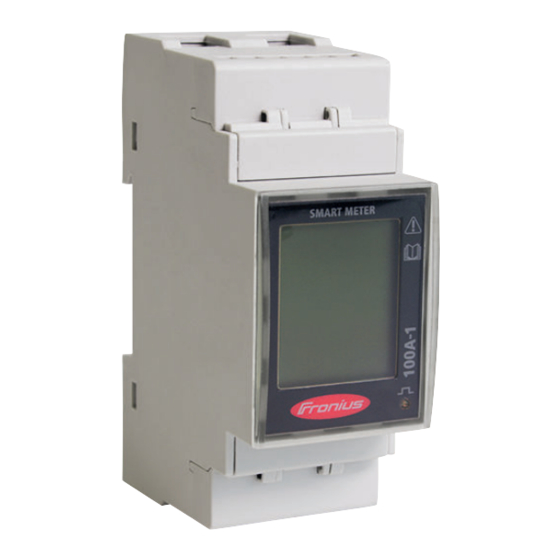 Fronius Smart Meter TS 100A-1 Bedienungsanleitung