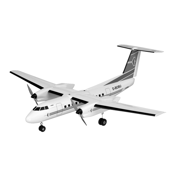 ROBBE Dash 8 ARF Bau- Und Betriebsanleitung