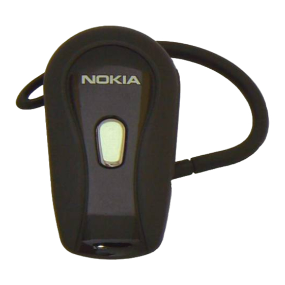 Nokia BH-204 Bedienungsanleitung