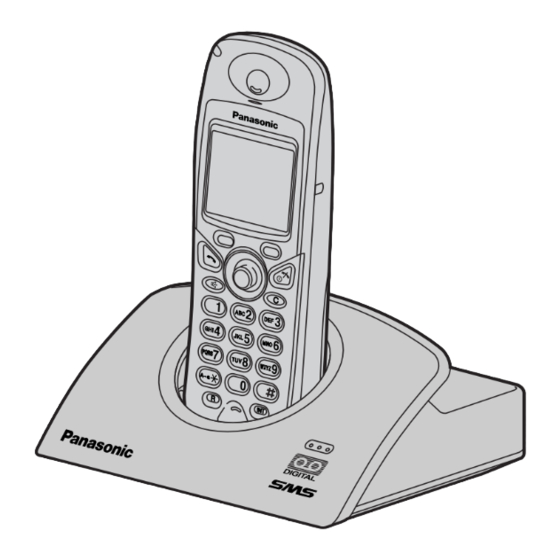 Panasonic kx-tcd515g Bedienungsanleitung