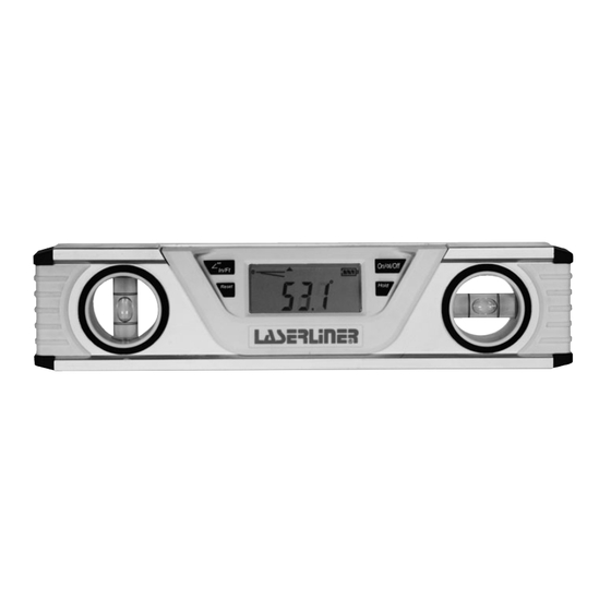 LaserLiner DigiLevel Compact Bedienungsanleitung