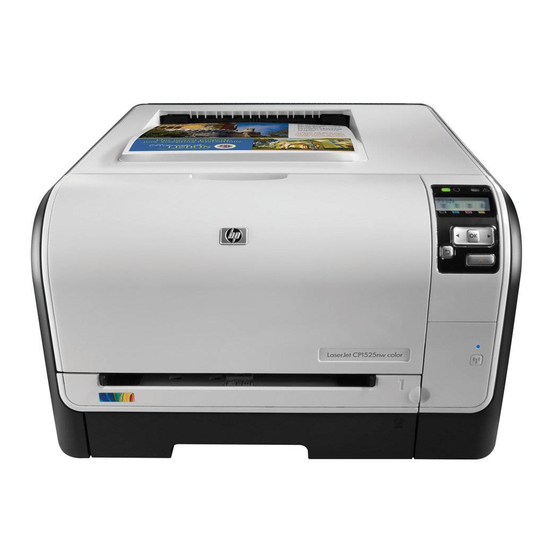 HP LASERJET PRO CP1520 Benutzerhandbuch