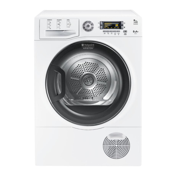 Hotpoint Ariston TCD 871 Bedienungsanleitungen