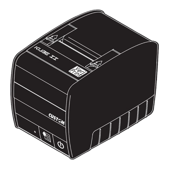 Custom KUBE II veri print Handbuch