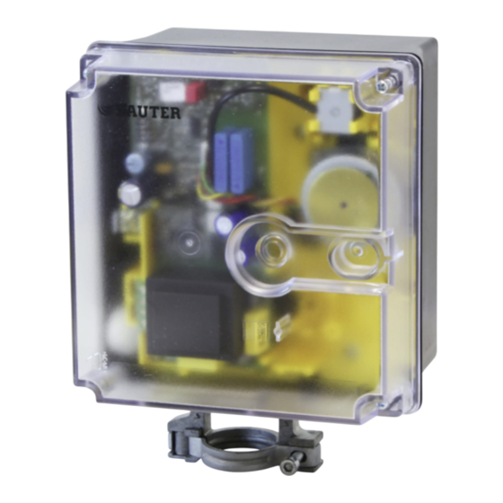 Sauter AVM124 Installationsanweisung