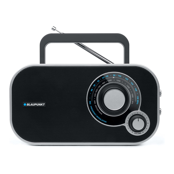 Blaupunkt BTA-6000 Benutzerhandbuch
