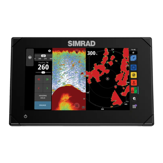 Simrad NSX-Serie Kurzbedienungsanleitung