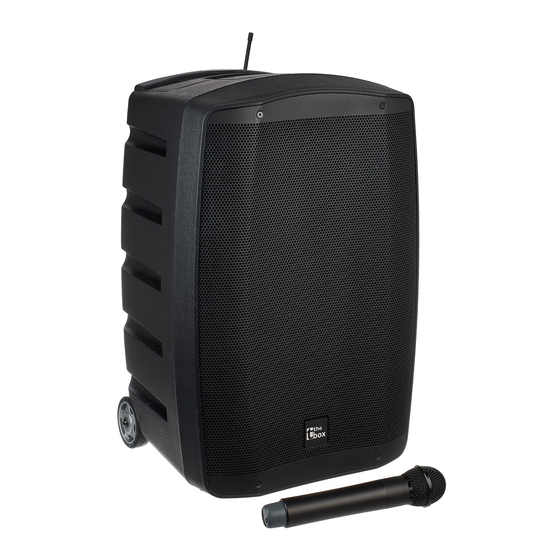 thomann The box MBA120W Bedienungsanleitung