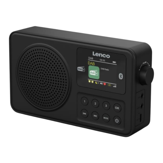 LENCO PDR-034 Bedienungsanleitung