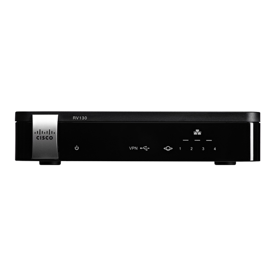 Cisco RV130 W Administratorhandbuch