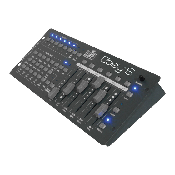 Chauvet DJ Obey 6 Schnellanleitung