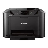 Canon MB2700 series Inbetriebnahme