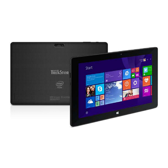 TrekStor SurfTab wintron 10.1 pure Bedienungsanleitung