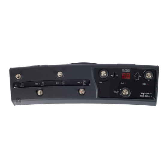 Hughes & Kettner FSM-432 MK III Handbücher