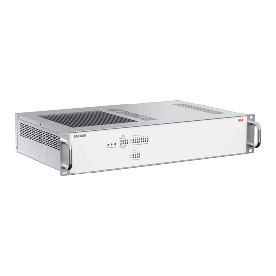 ABB SSC600 Produkthandbuch
