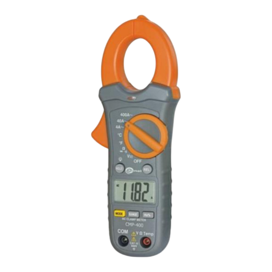 Sonel CMP-400 Bedienungsanleitung