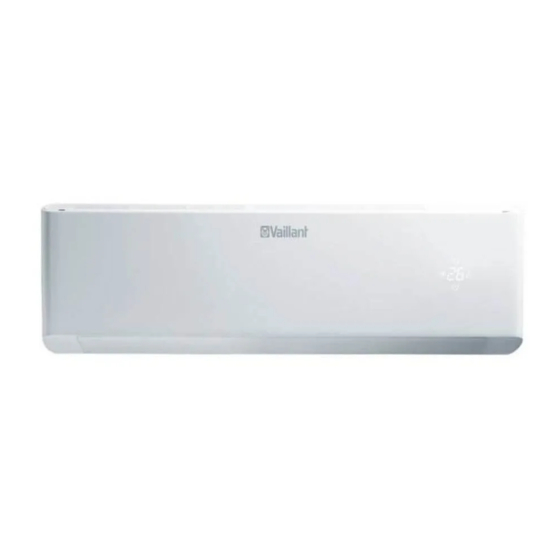 Vaillant climaVAIRexclusive VAF5-080W4NO Installations- Und Wartungsanleitung
